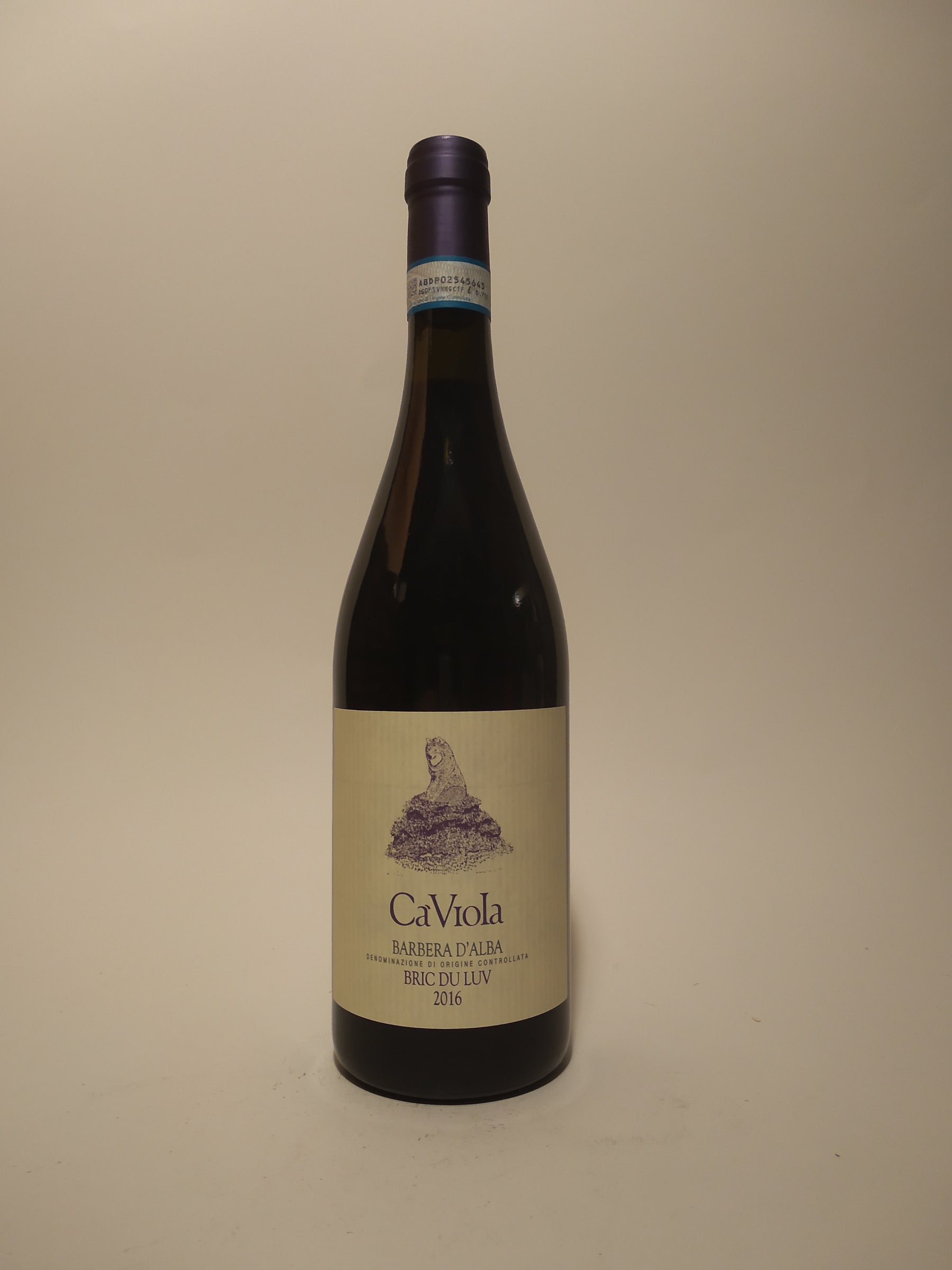 Barbera DOC - Bric du Luv - 0,75cl