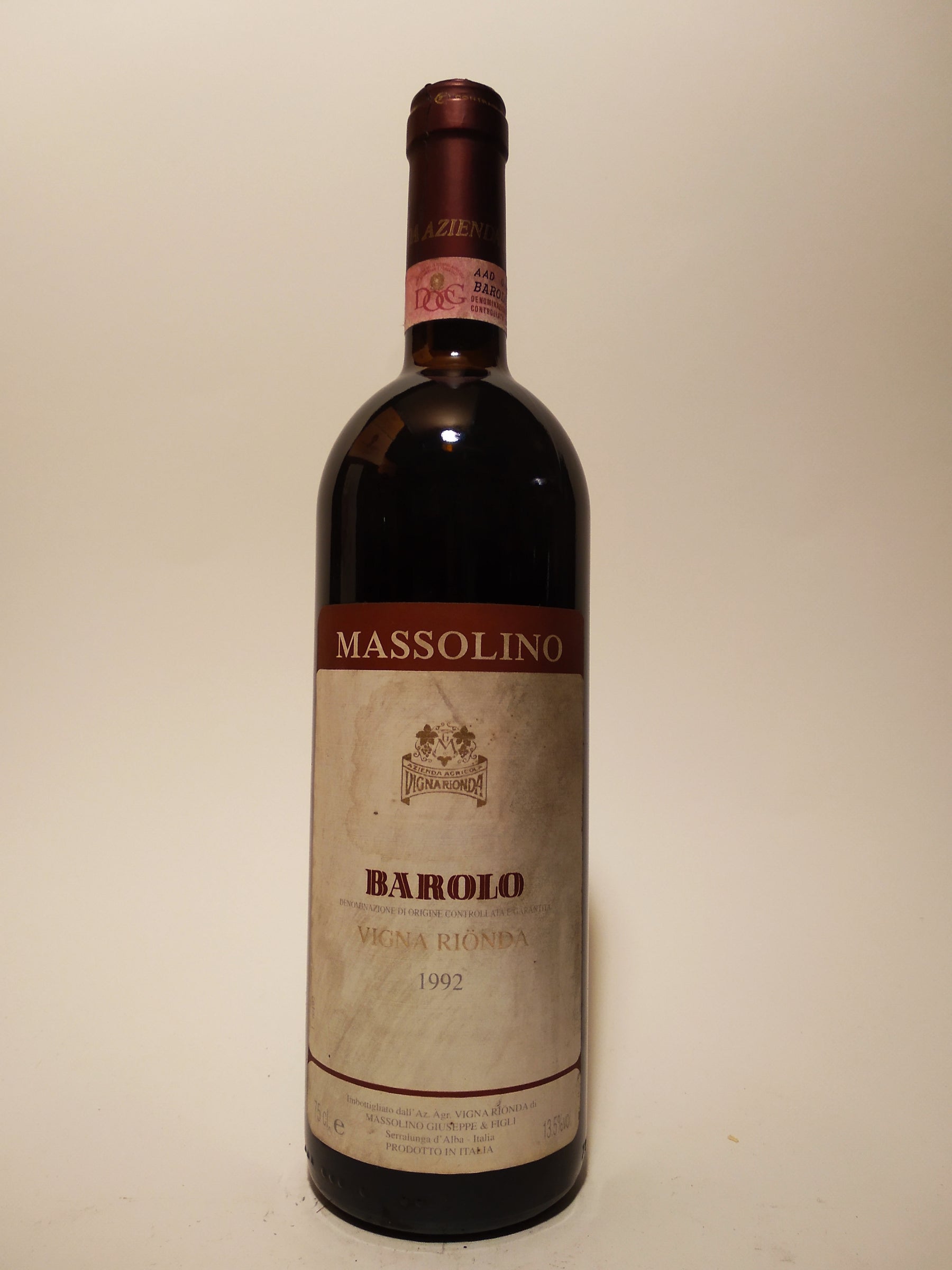 Barolo DOCG - Vigna Rionda - 0,75cl