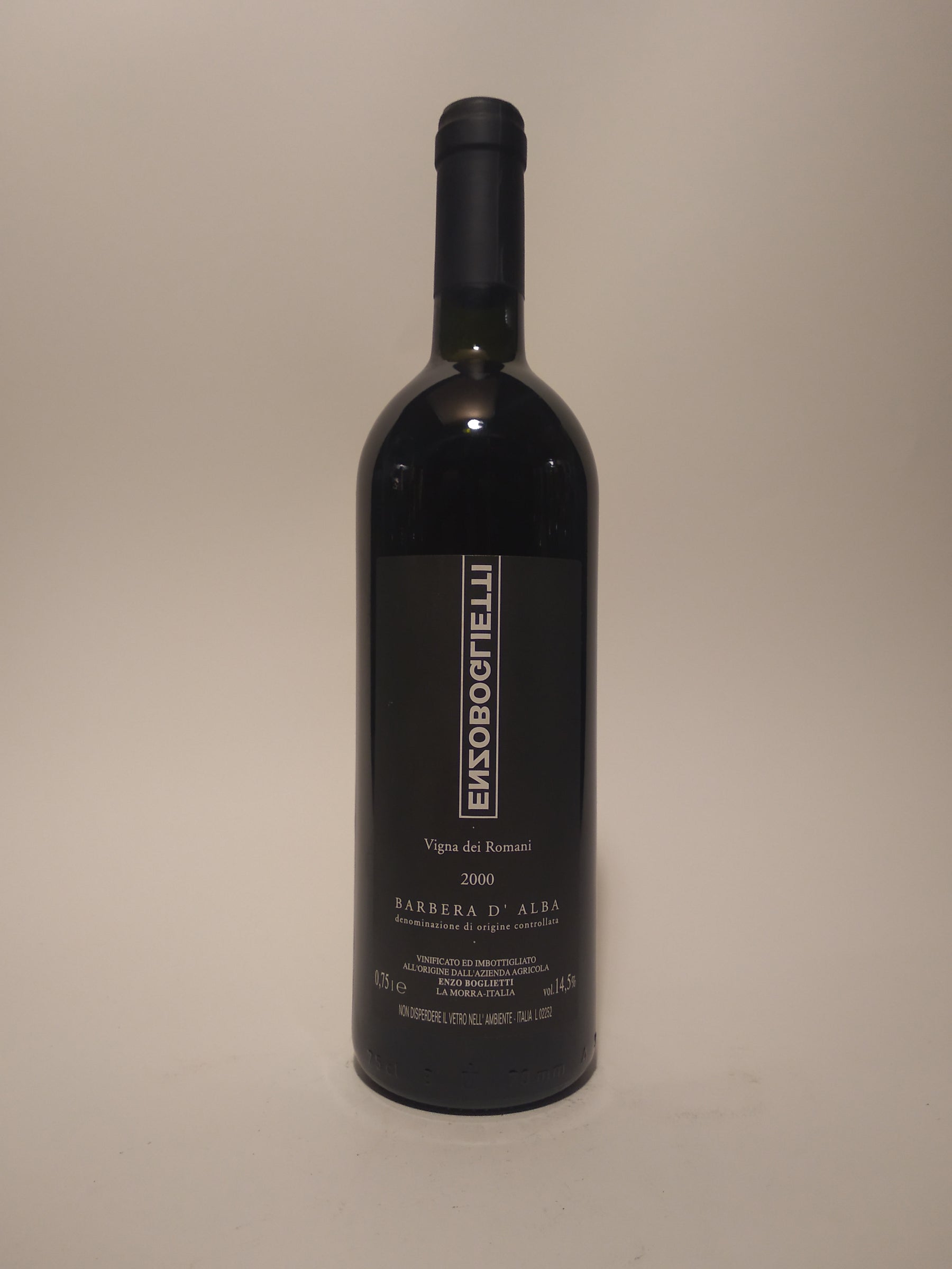 Barbera DOC - Vigna dei Romani - 0,75cl